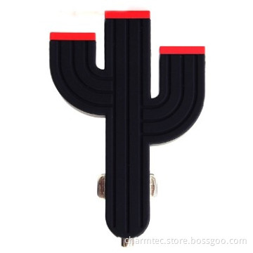 Triple-USB Car Charger, Output 4.2A